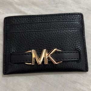 Michael Kors Black Leather Card Holder